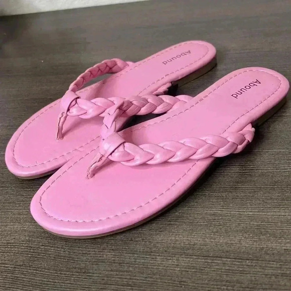 ABOUND Braided Thong Sandals Womens Size 7.5 - Picture 7 of 12